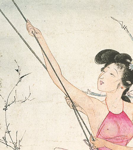 丰润-胡也佛的仕女画和最知名的金瓶梅秘戏图